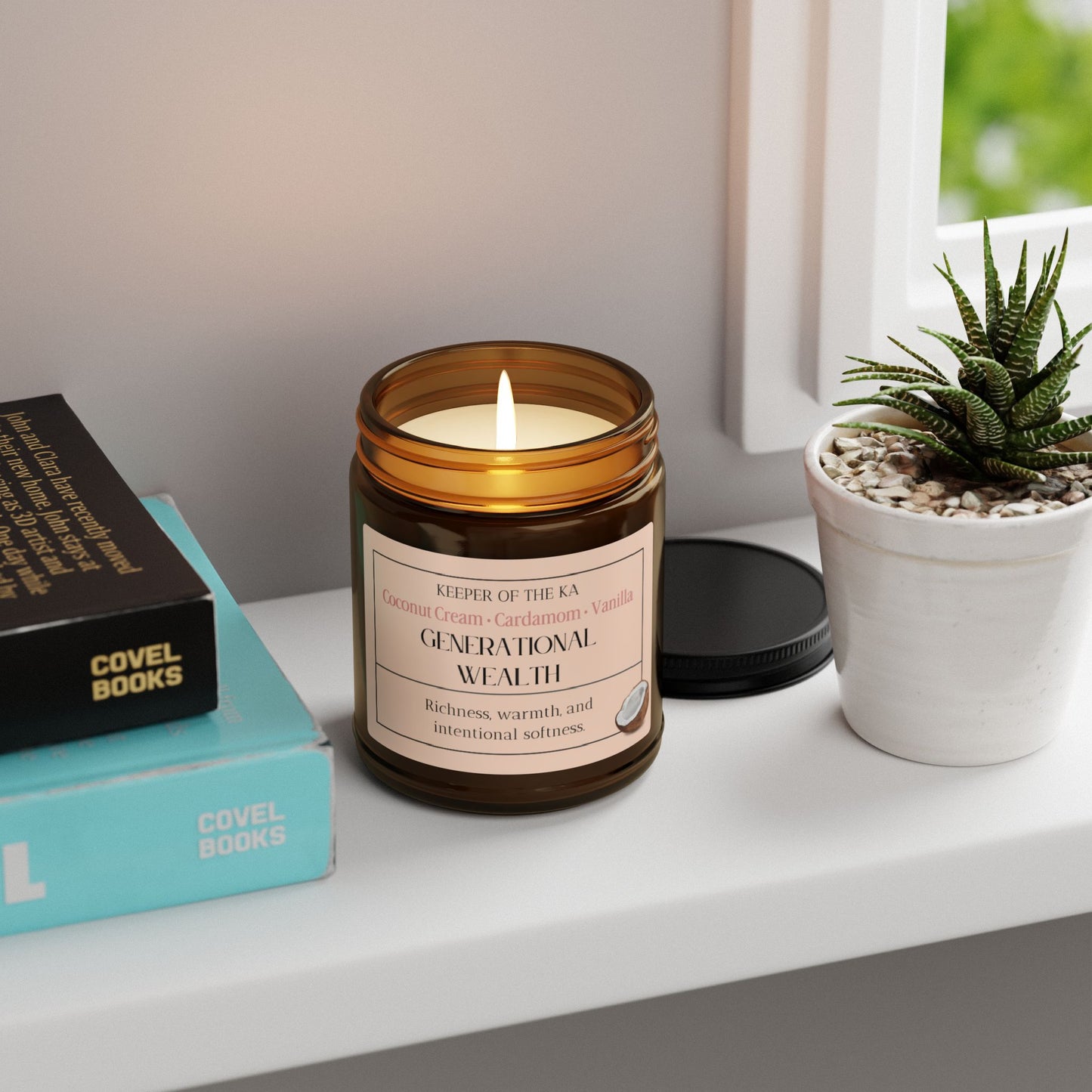 GENERATIONAL WEALTH | Warm Coconut & Cardamom Soy Candle