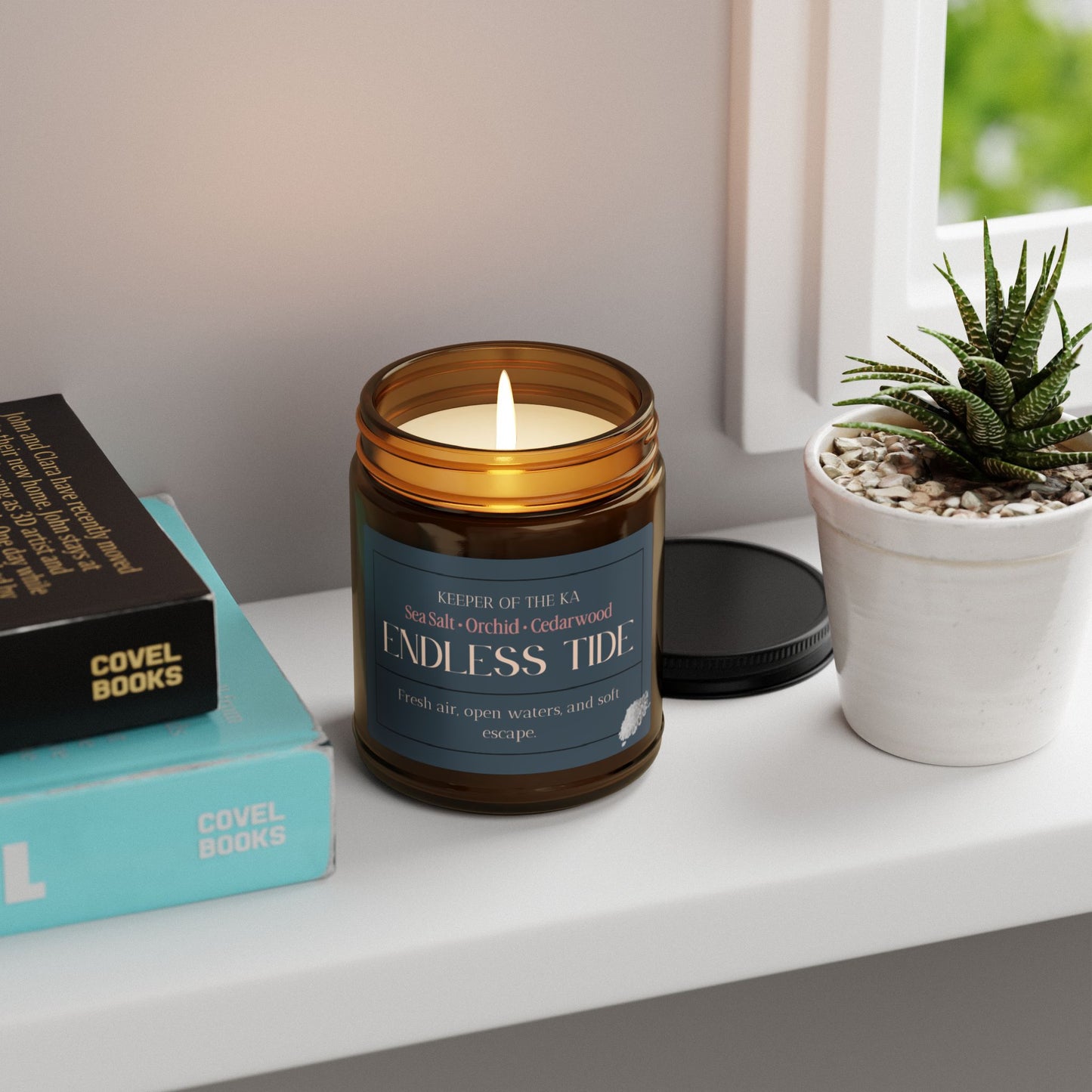 ENDLESS TIDE | Sea Salt, Orchid & Sandalwood Soy Candle