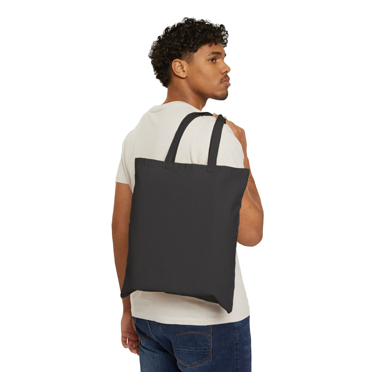 Practical Magic Inspired Owens Sisters Rumors Cotton Canvas Tote Bag in Black