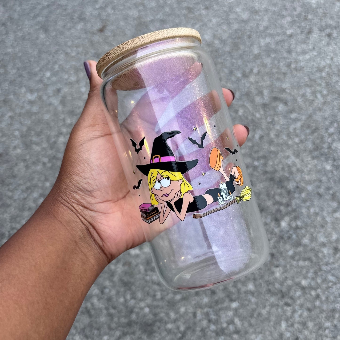 Lizzie Glass Can