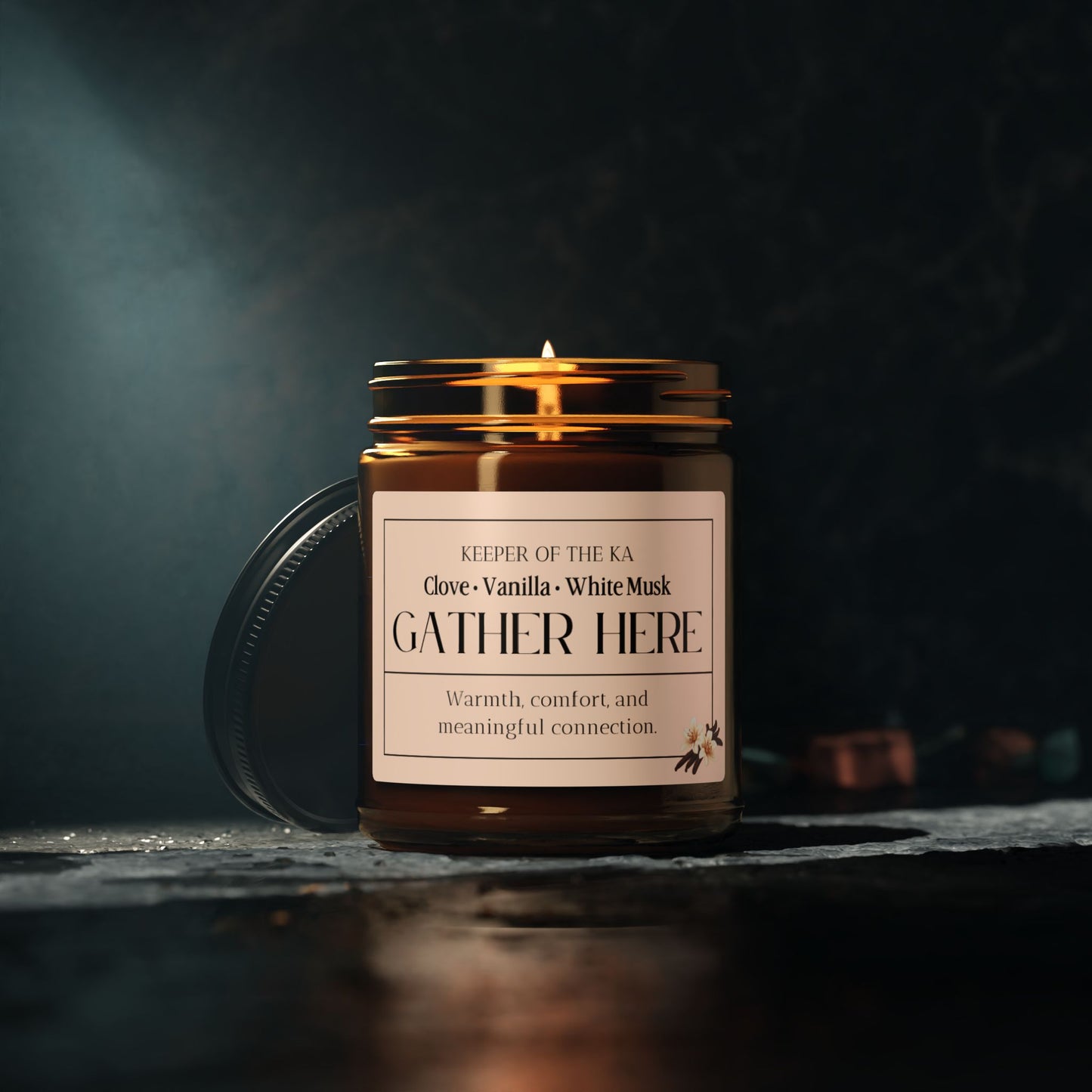 GATHER HERE | Cinnamon Vanilla Soy Candle