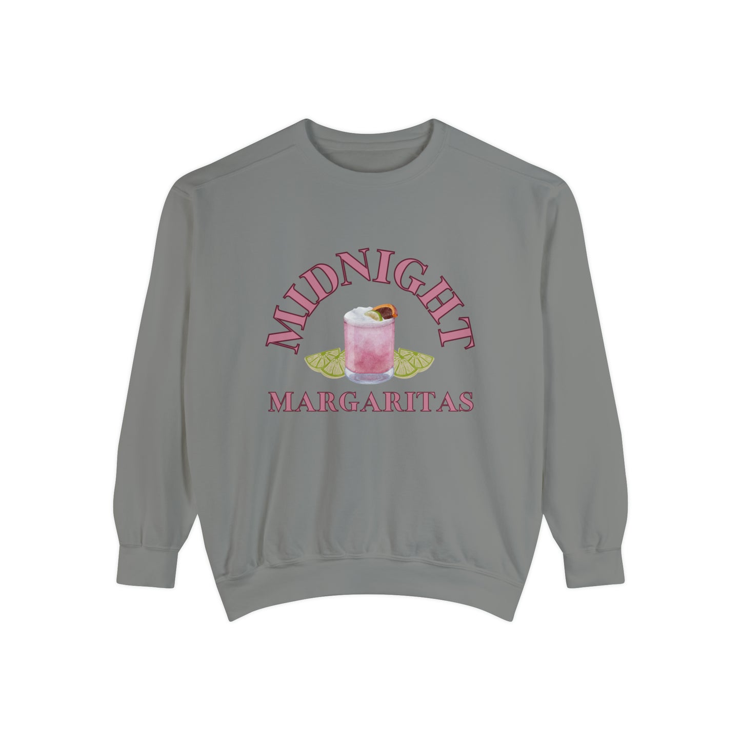 Midnight Margaritas Sweatshirt in Grey