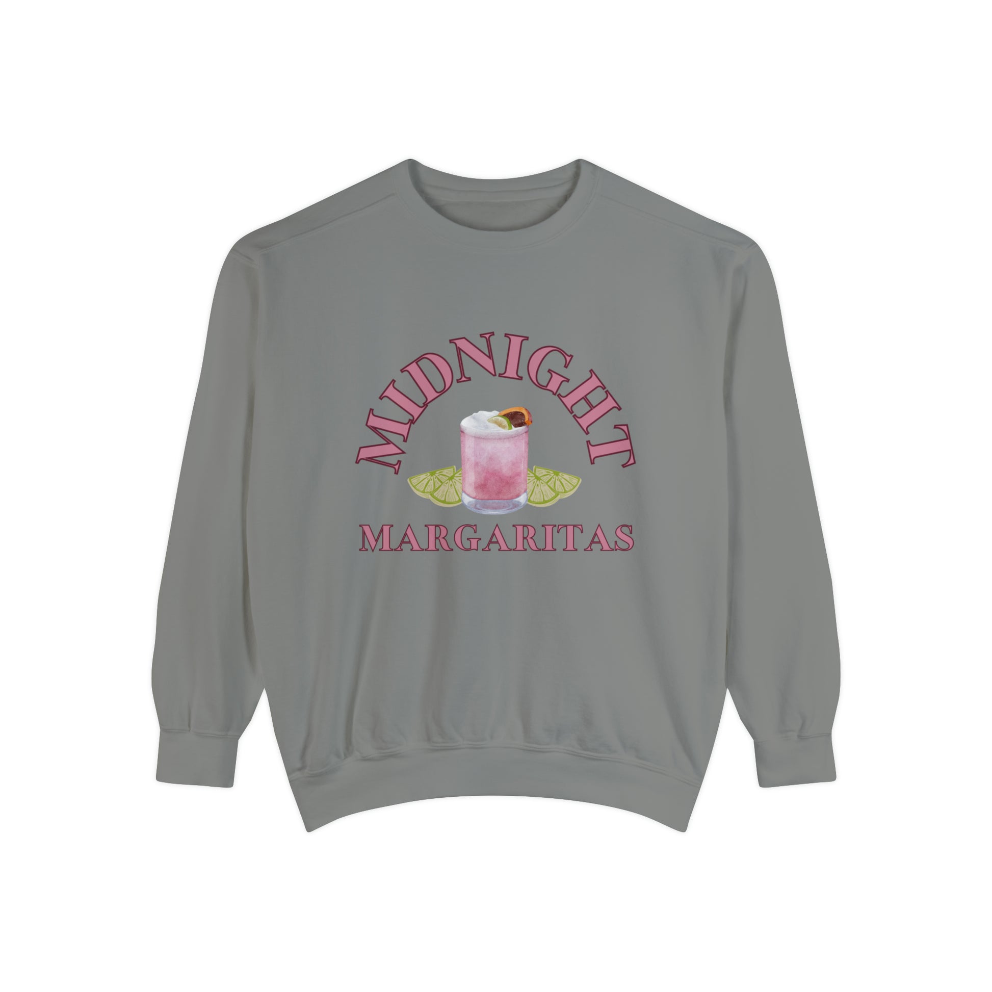Midnight Margaritas Sweatshirt in Grey