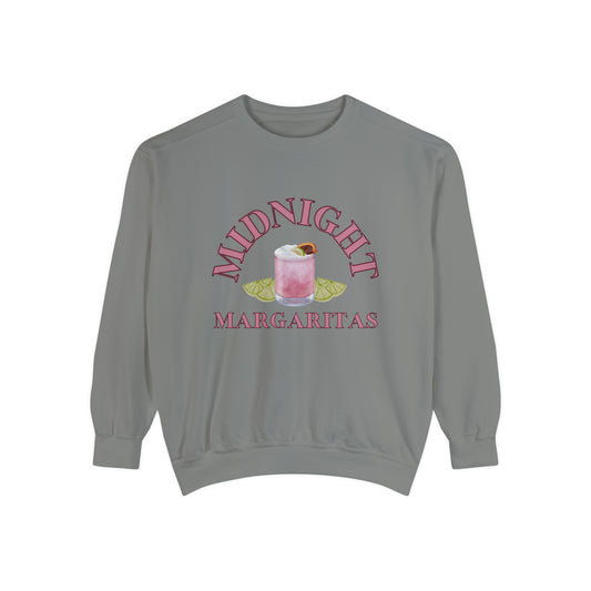 Midnight Margaritas Sweatshirt in Grey
