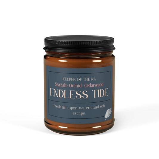 ENDLESS TIDE | Sea Salt, Orchid & Sandalwood Soy Candle