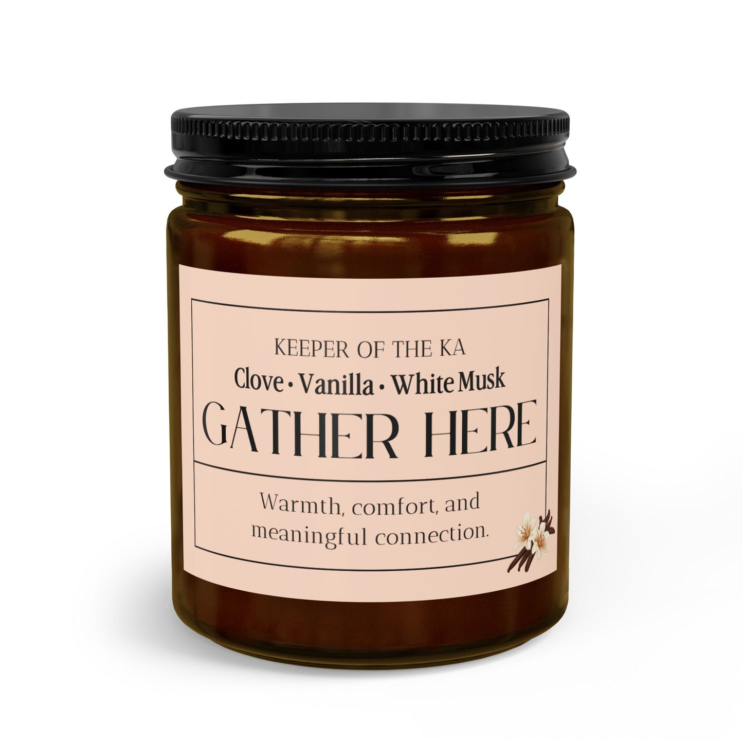 GATHER HERE | Cinnamon Vanilla Cozy Soy Candle Kit