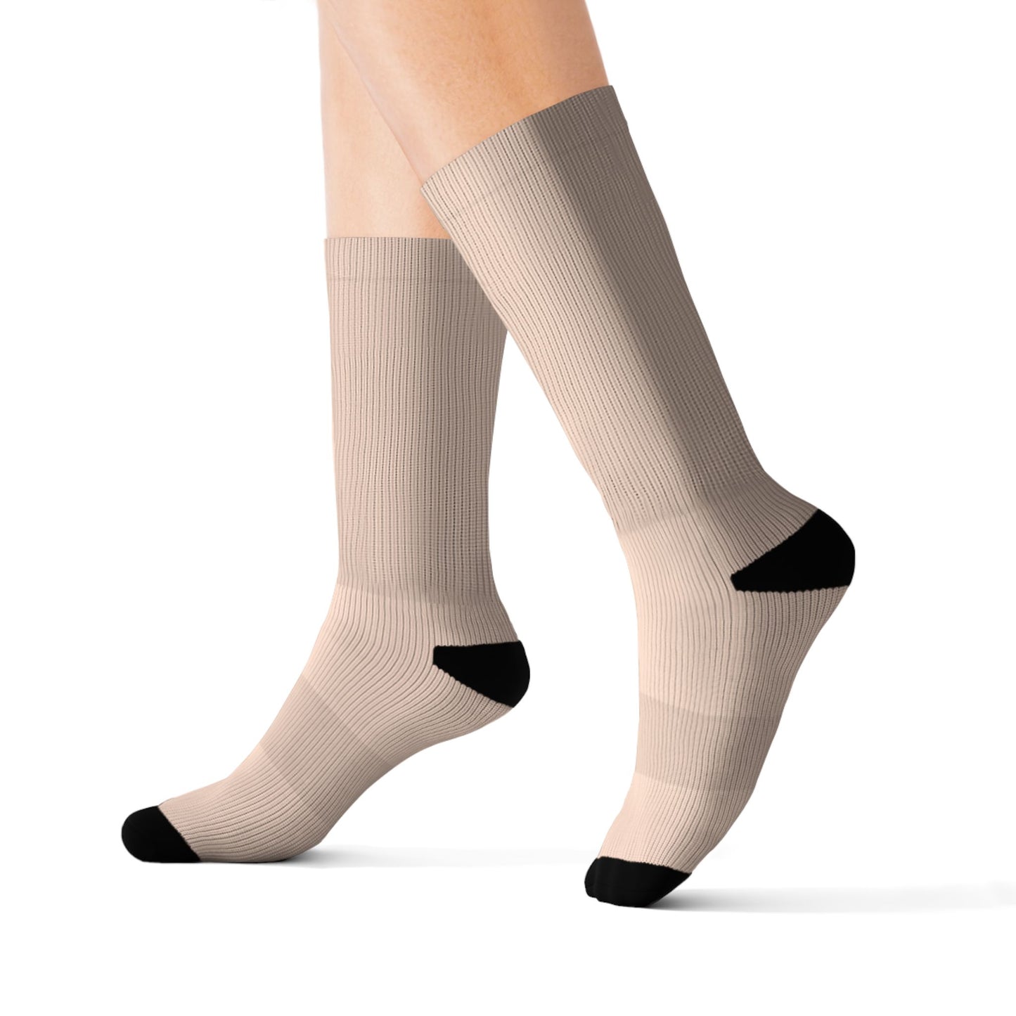 Cushioned Crew Socks in Rested Light