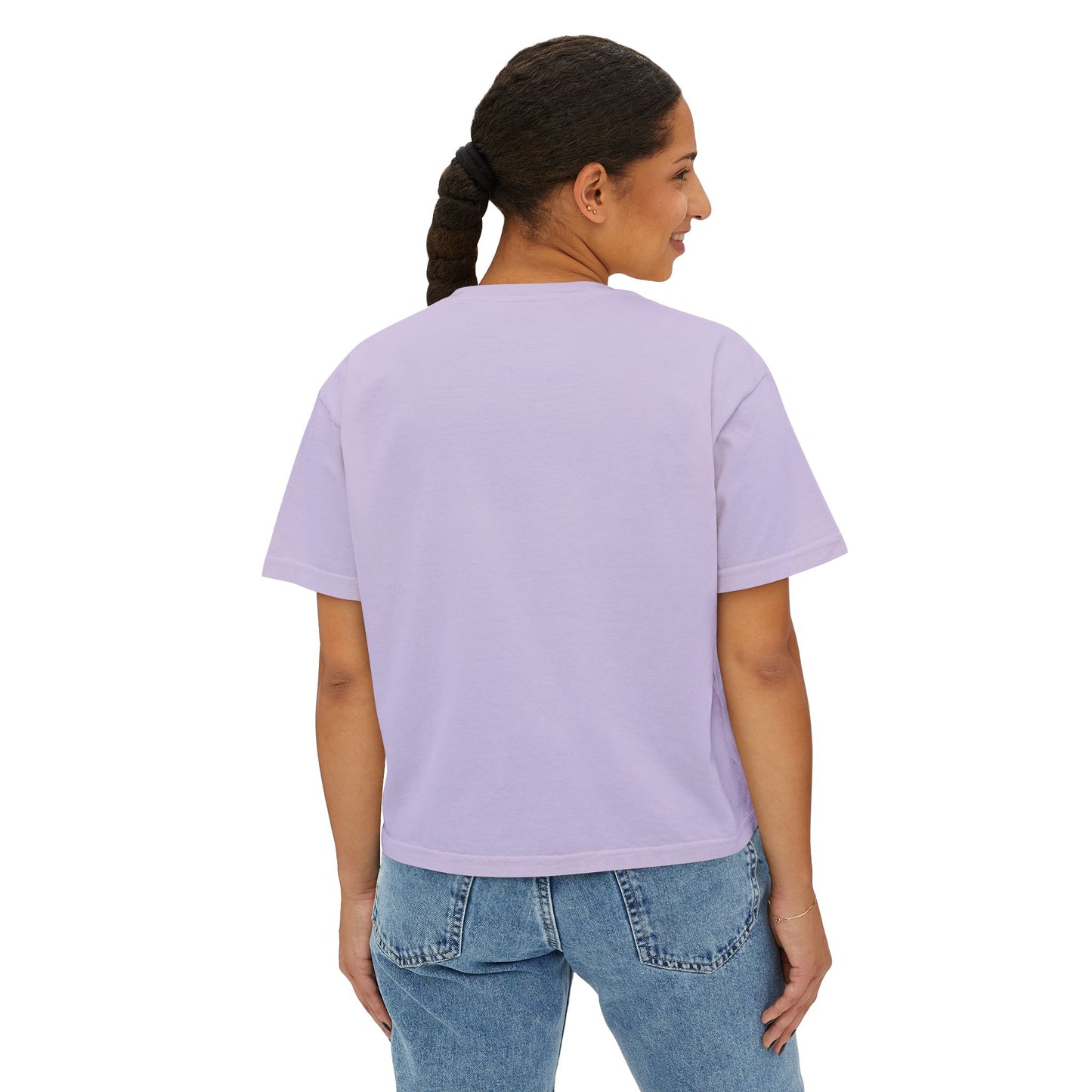 Midnight Margaritas Society Oversized Boxy Tee in Belladonna Bloom | Vintage Cocktail Club Cropped T-Shirt | Witchy Retro Graphic Tee