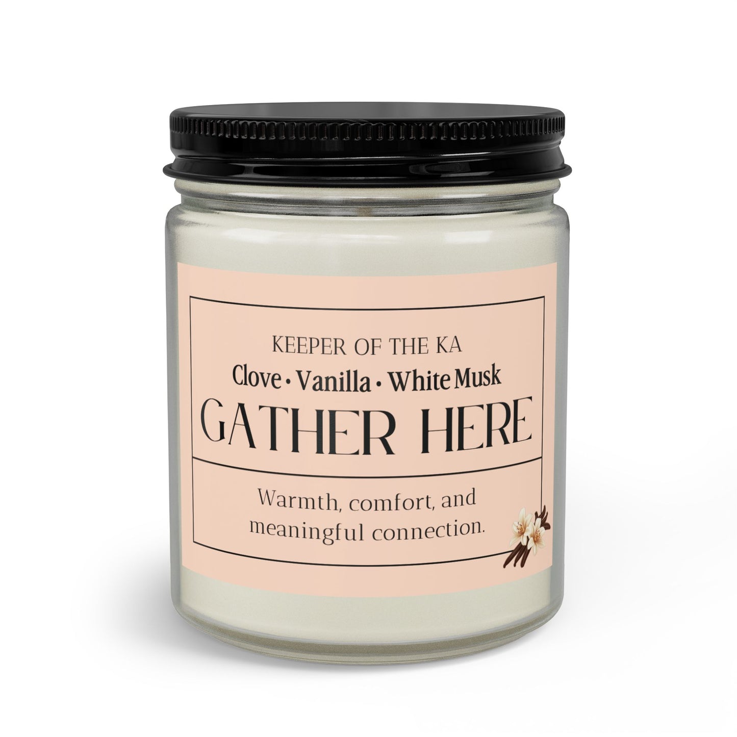 GATHER HERE | Cinnamon Vanilla Cozy Soy Candle Kit