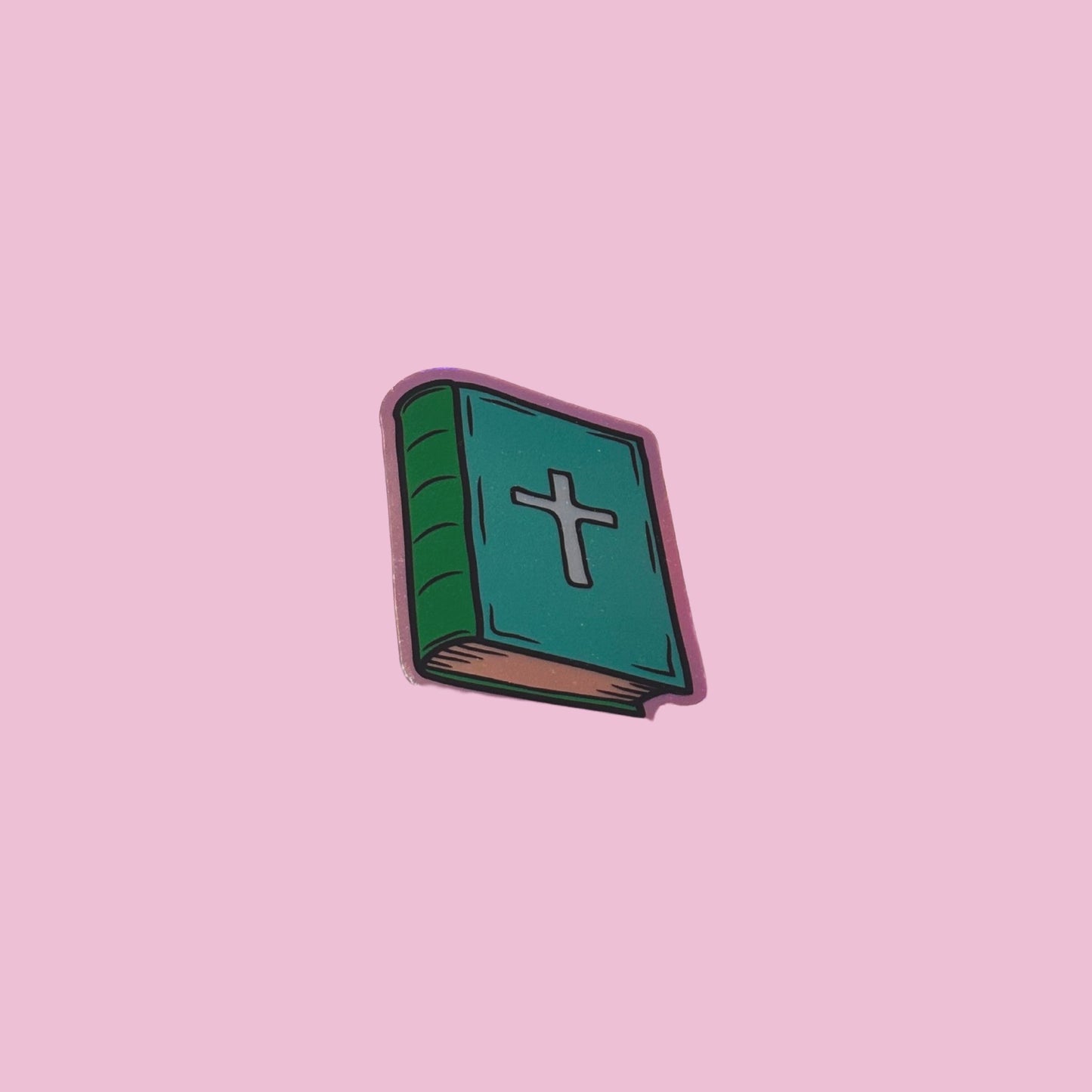 Bible Holographic Sticker