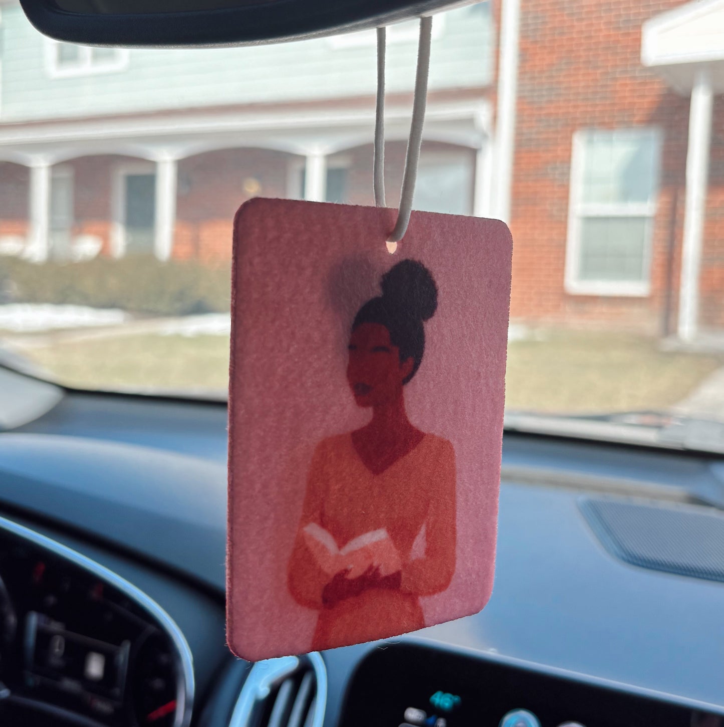 Woman of Faith Car Air Freshener