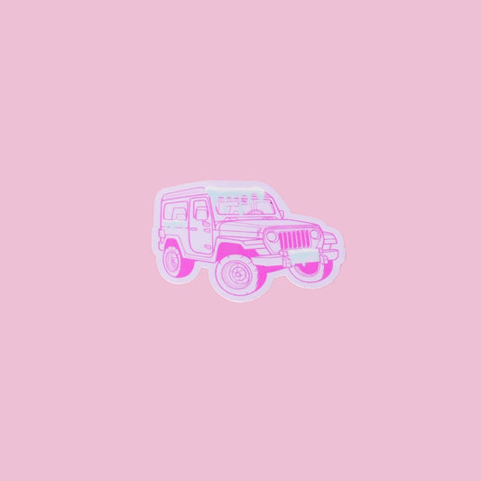 Winter Wonderland Jeep Sticker